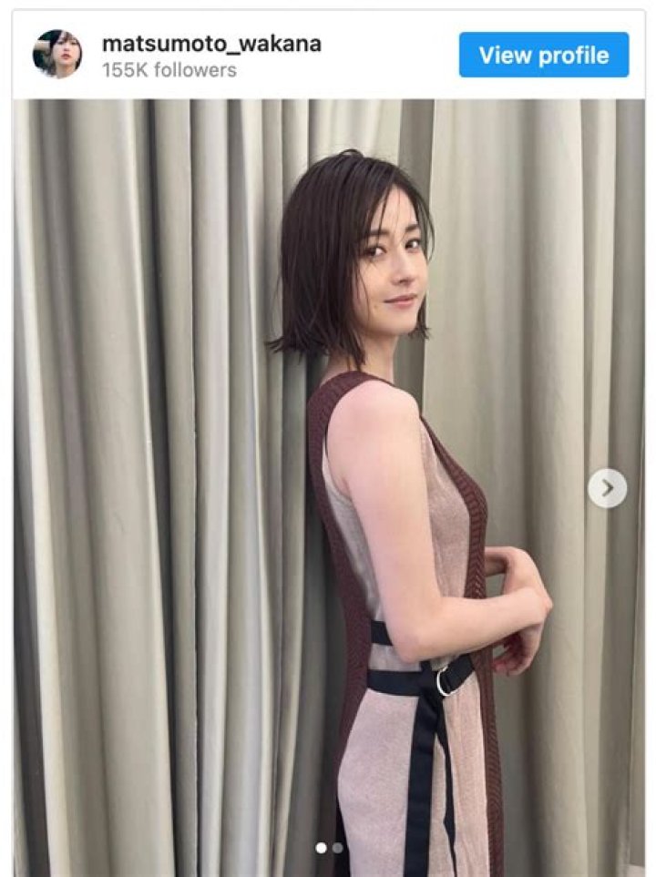 松本 若菜 ヌード